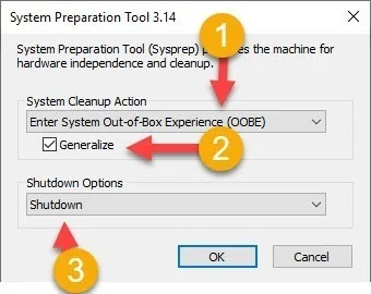 การทำ Sysprep บนวินโดส์ 10