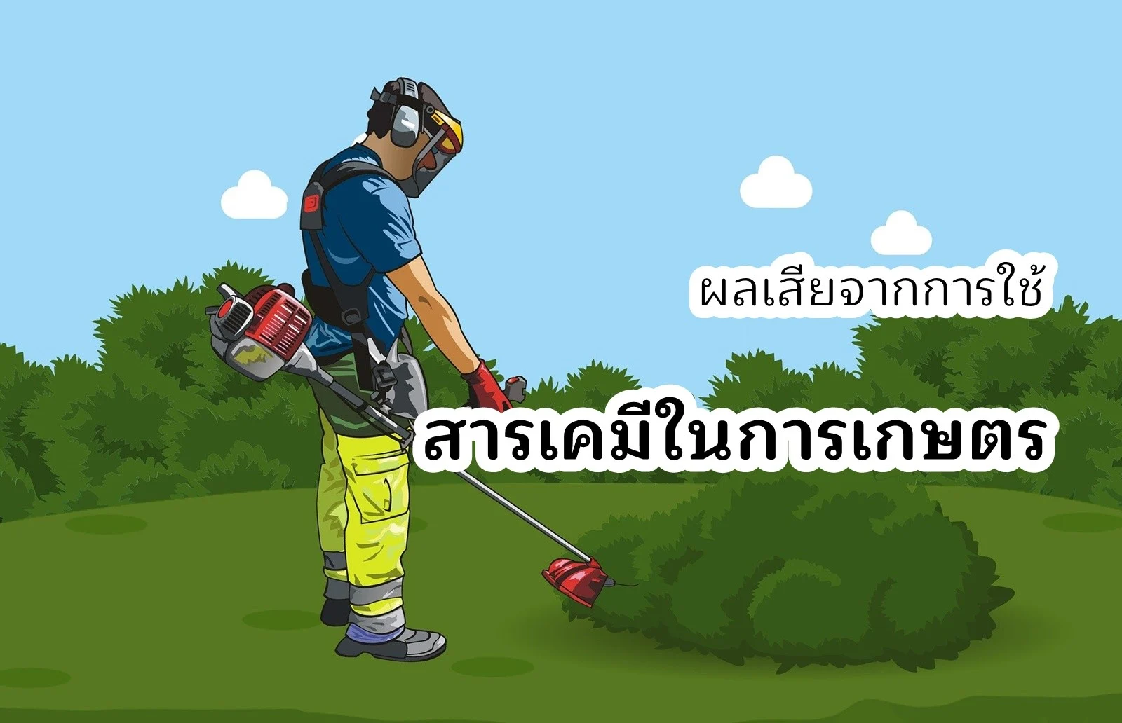 ผลเสียจากการใช้สารเคมีทางการเกษตร