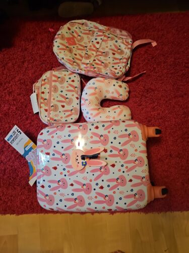 Travelers Club 5 Piece Kids' Luggage Set, First Responders photo review