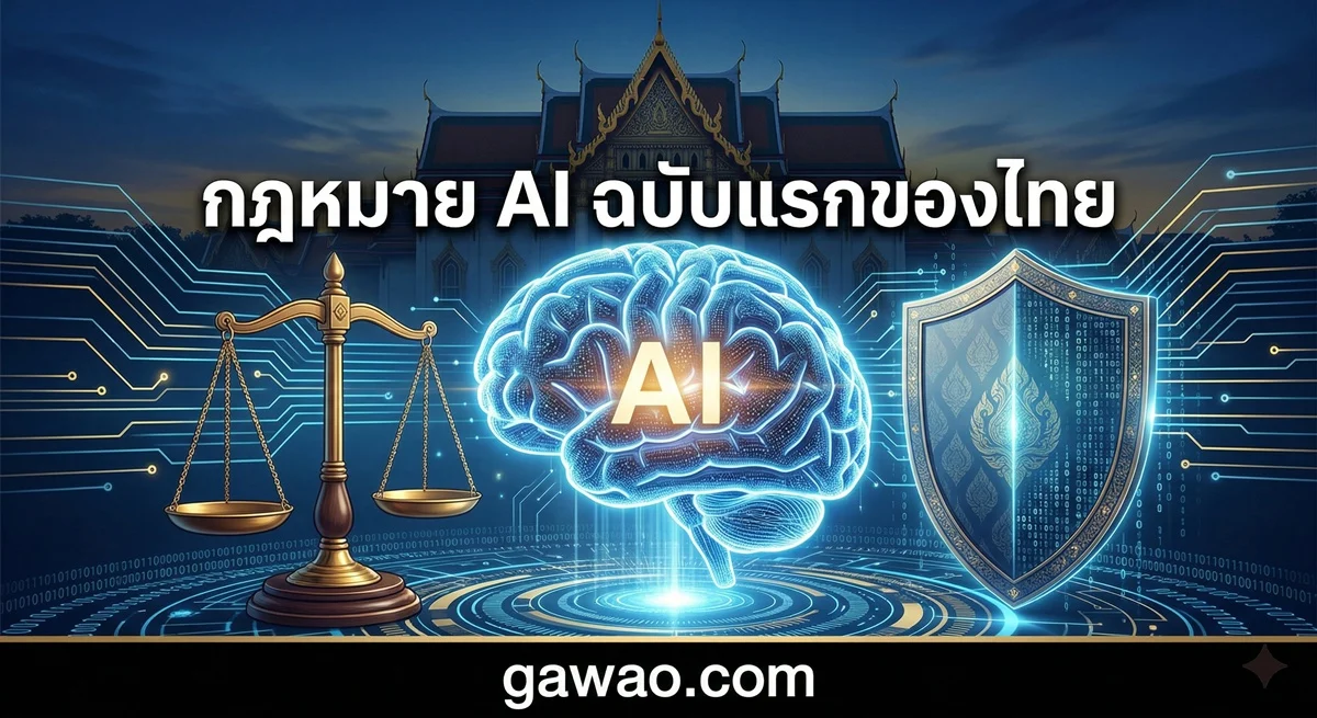 ครั้งแรกของไทย! เปิดร่าง "กฎหมาย AI" ฉบับแรก — คุม Deepfake, แบน Social Scoring, ดัน Sandbox นวัตกรรม