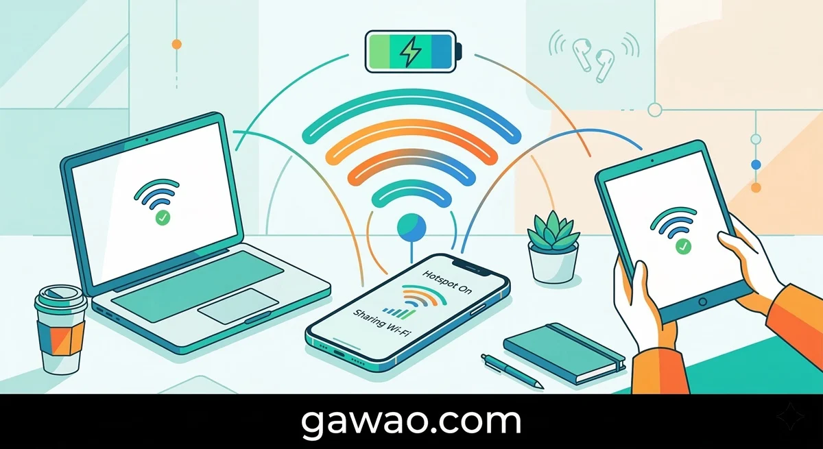 ทำ Hotspot มือถือให้เสถียร แชร์เน็ตได้โดยแบตไม่หมดเร็ว