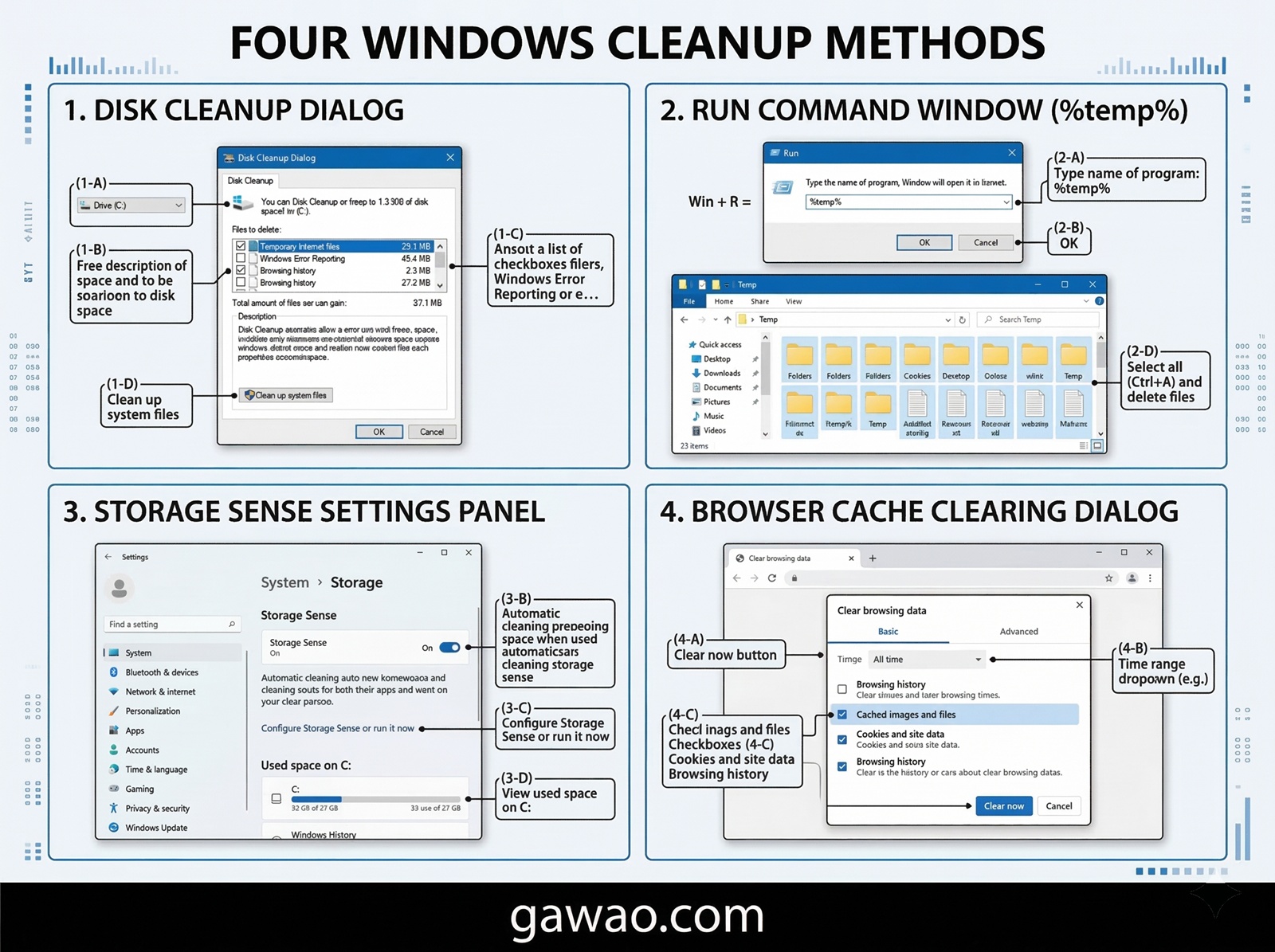 วิธีลบไฟล์ขยะออกจาก Windows และ Mac ให้เครื่องเร็วขึ้น ทำเองได้ ไม่ต้องพึ่งโปรแกรมแปลก
