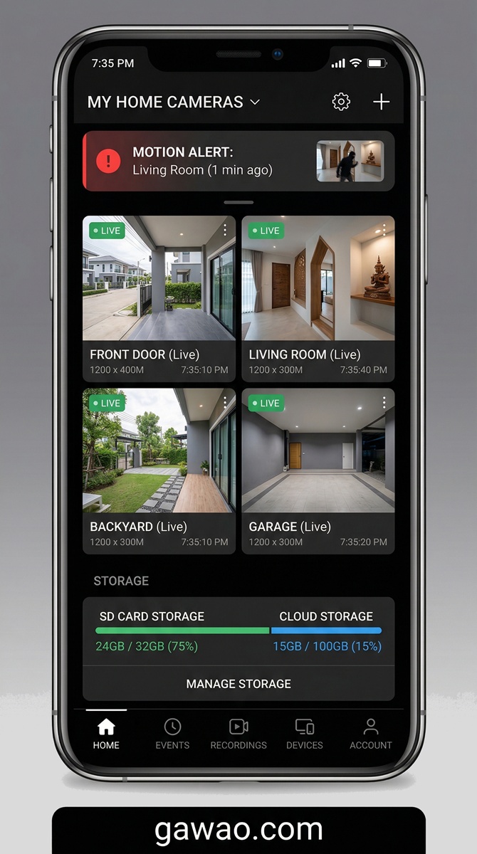 วิธีเซ็ตอัปกล้องวงจรปิด IP Camera ที่บ้านด้วยตัวเอง 3 How to Set Up a Home IP Camera Yourself — No Technician Needed