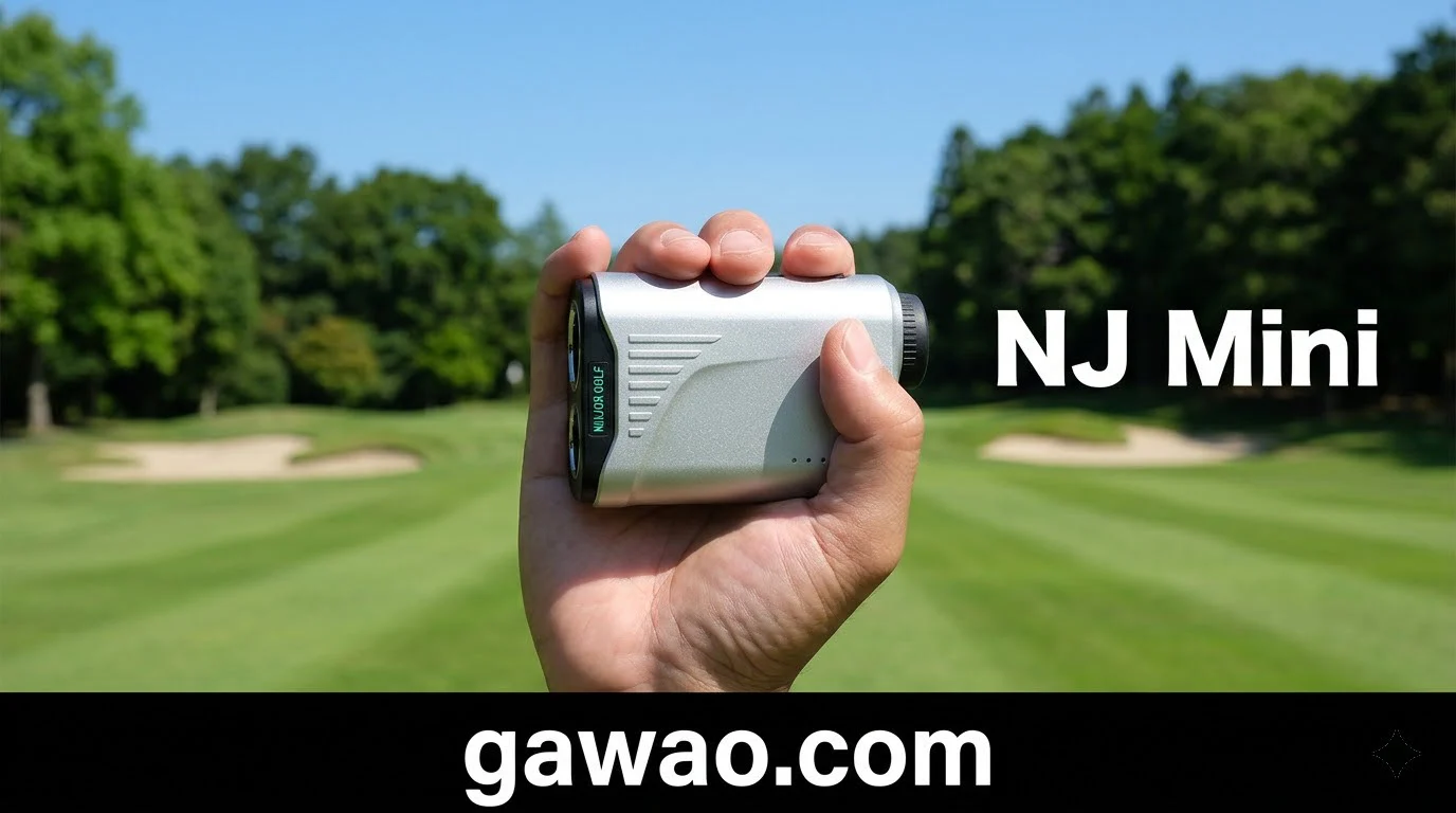 NINJOR GOLF NJ Mini Series Rangefinder Review — Ultra-Compact 122g Golf Laser with Slope Switch, Pin Lock, and 1000-Yard Range for Under $50