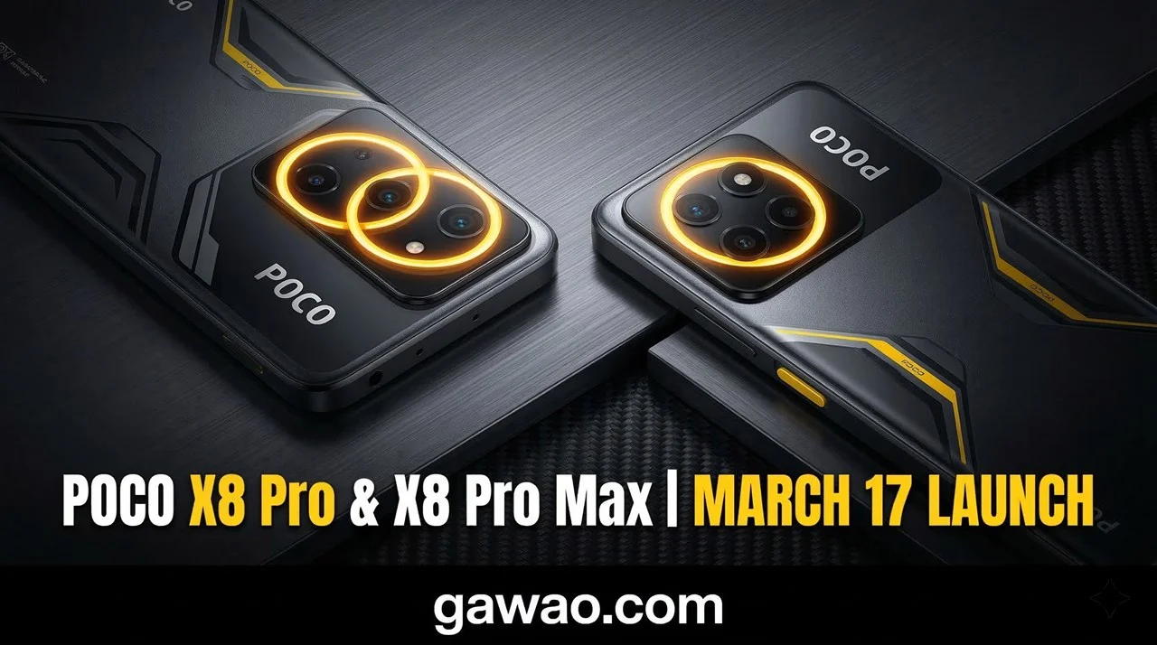 POCO X8 Pro Series เปิดตัว 17 มีนาคมนี้ — Dimensity 9500s + แบต 7,560 mAh ท้าชน Flagship